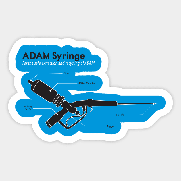 ADAM Syringe Schematic Sticker by Woah_Jonny